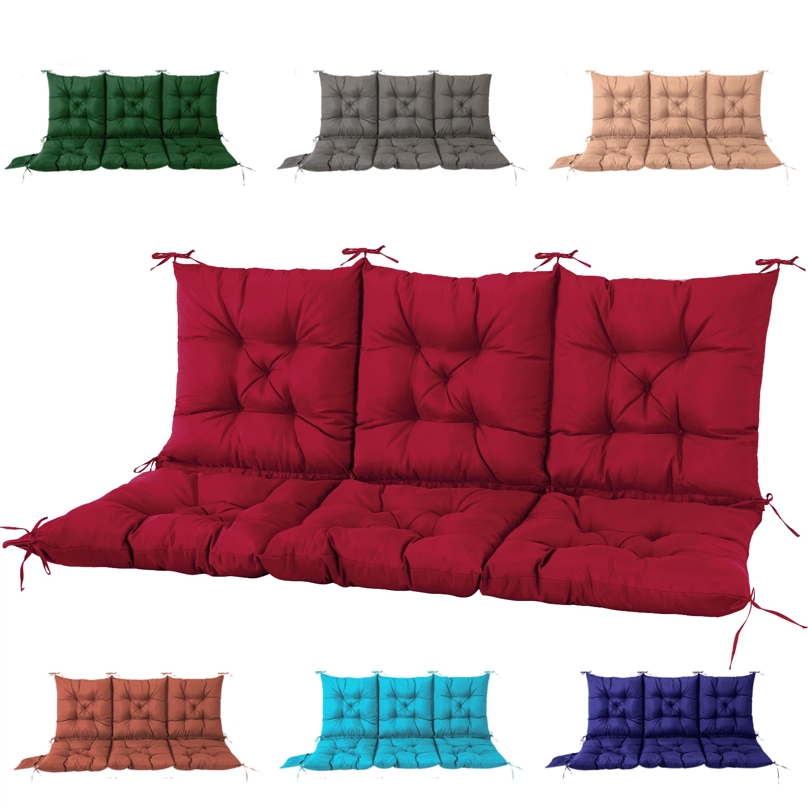 Outdoor Furniture Without Cushions - 60x40 Inches Porch Swing Cushions, Patio
