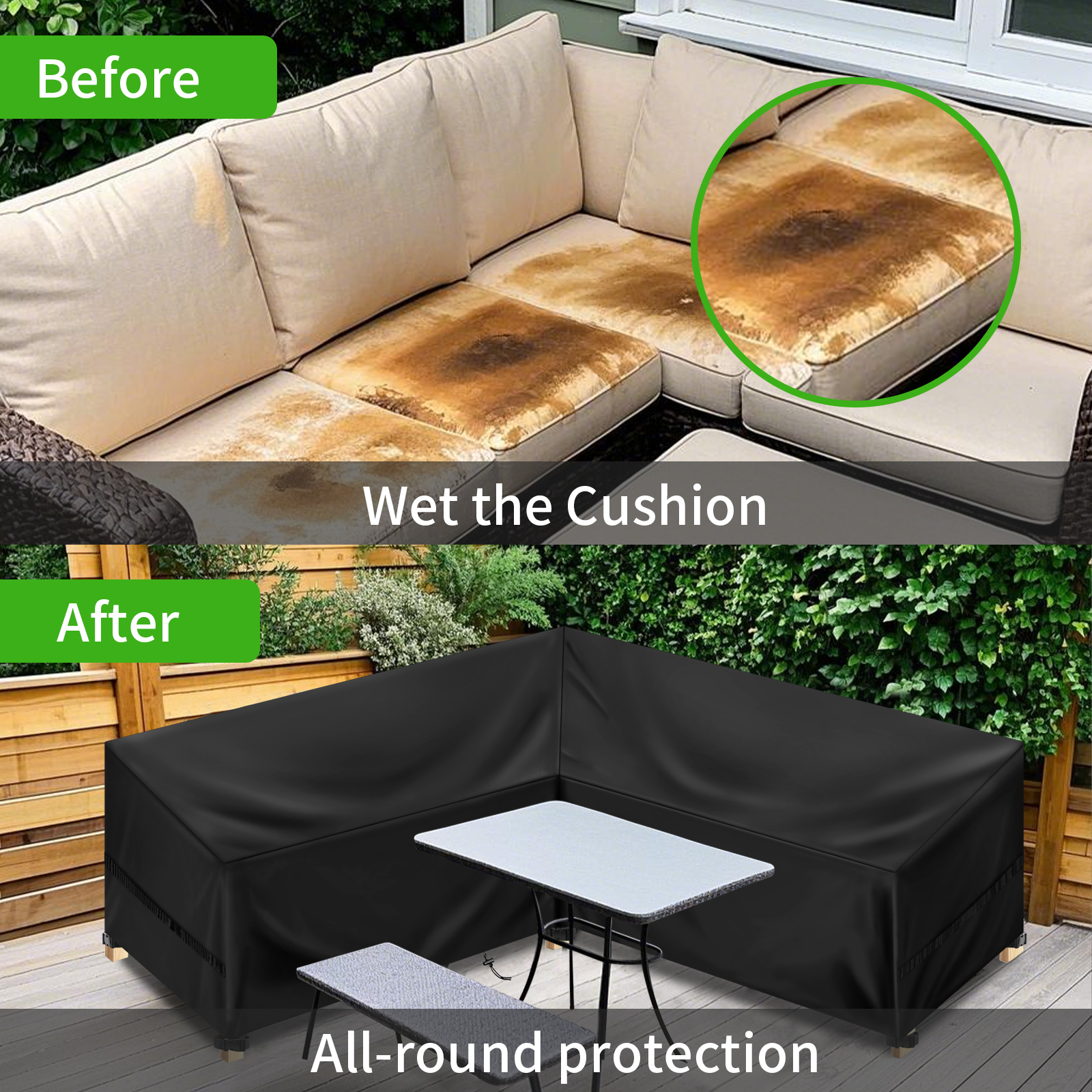 Outdoor Waterproof Sectional S - Outdoor Furniture Arhaus ulasan dan harga