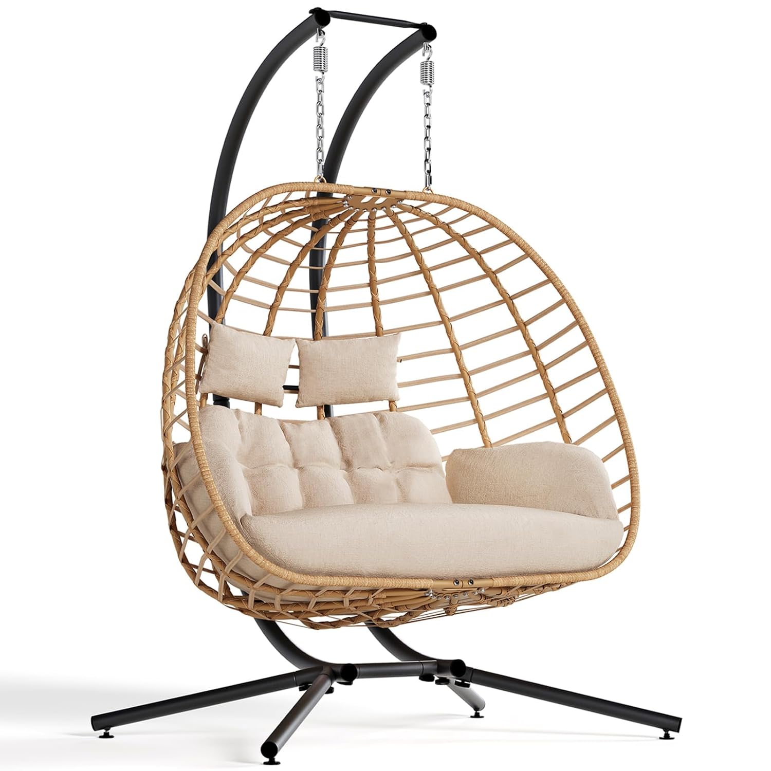 Double Hanging Egg Chair with  - Hanging Egg Chair ulasan dan harga