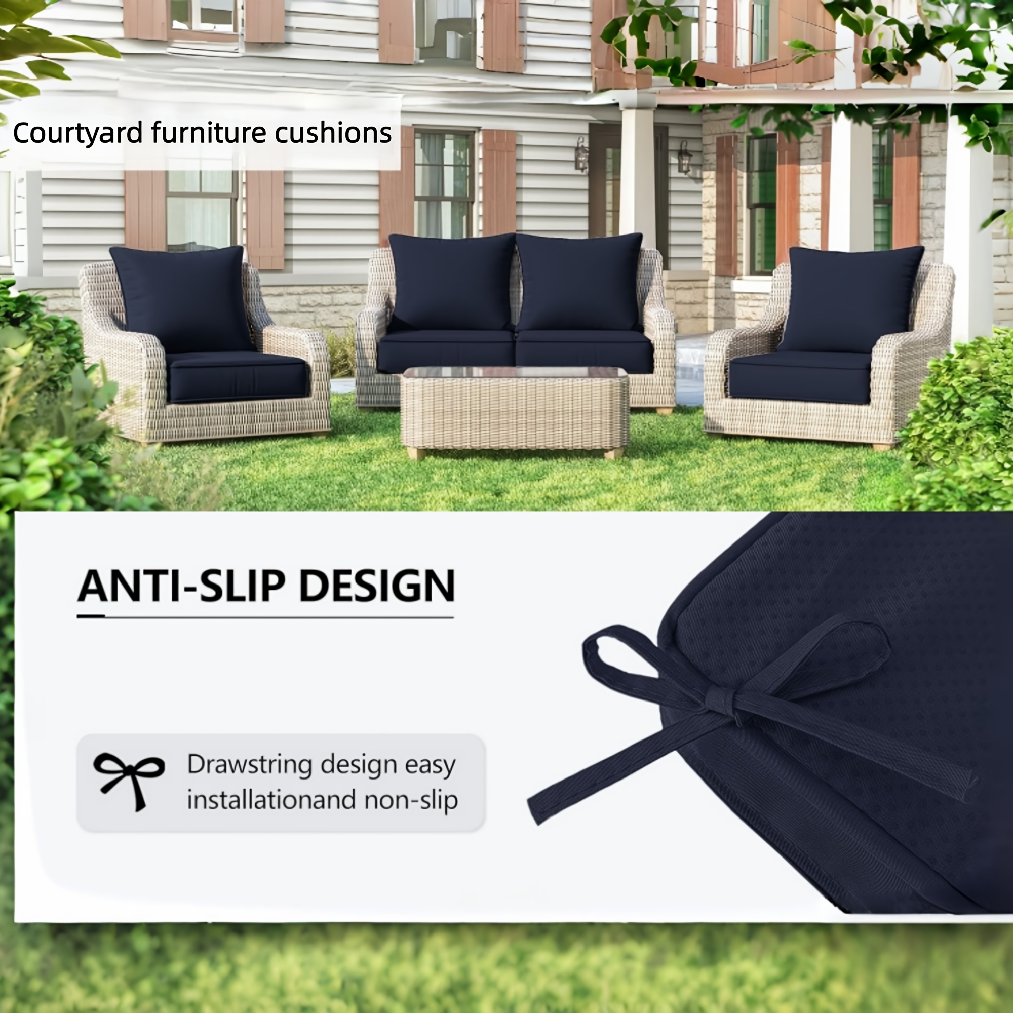 MARIIS Outdoor Furniture Seat  - Outdoor Furniture Without Cushions ulasan dan harga