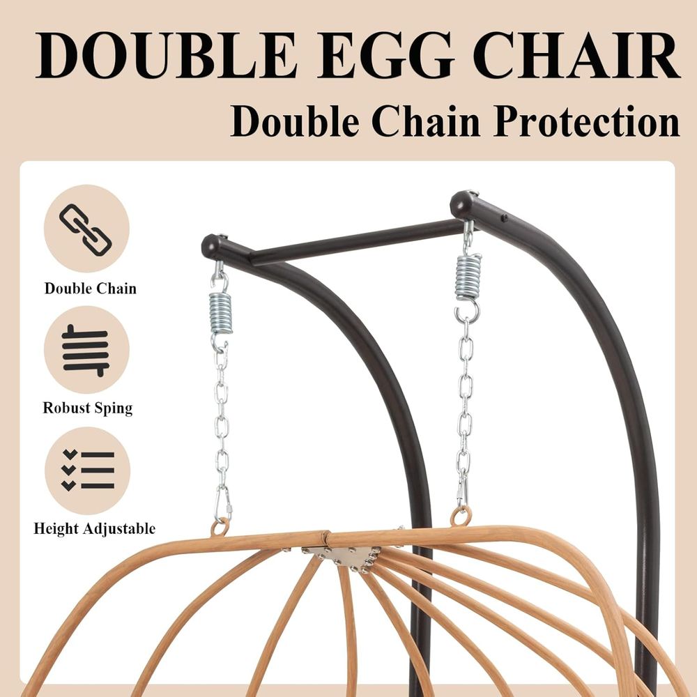 Oversized Double Hanging Egg C - Hanging Egg Chair ulasan dan harga