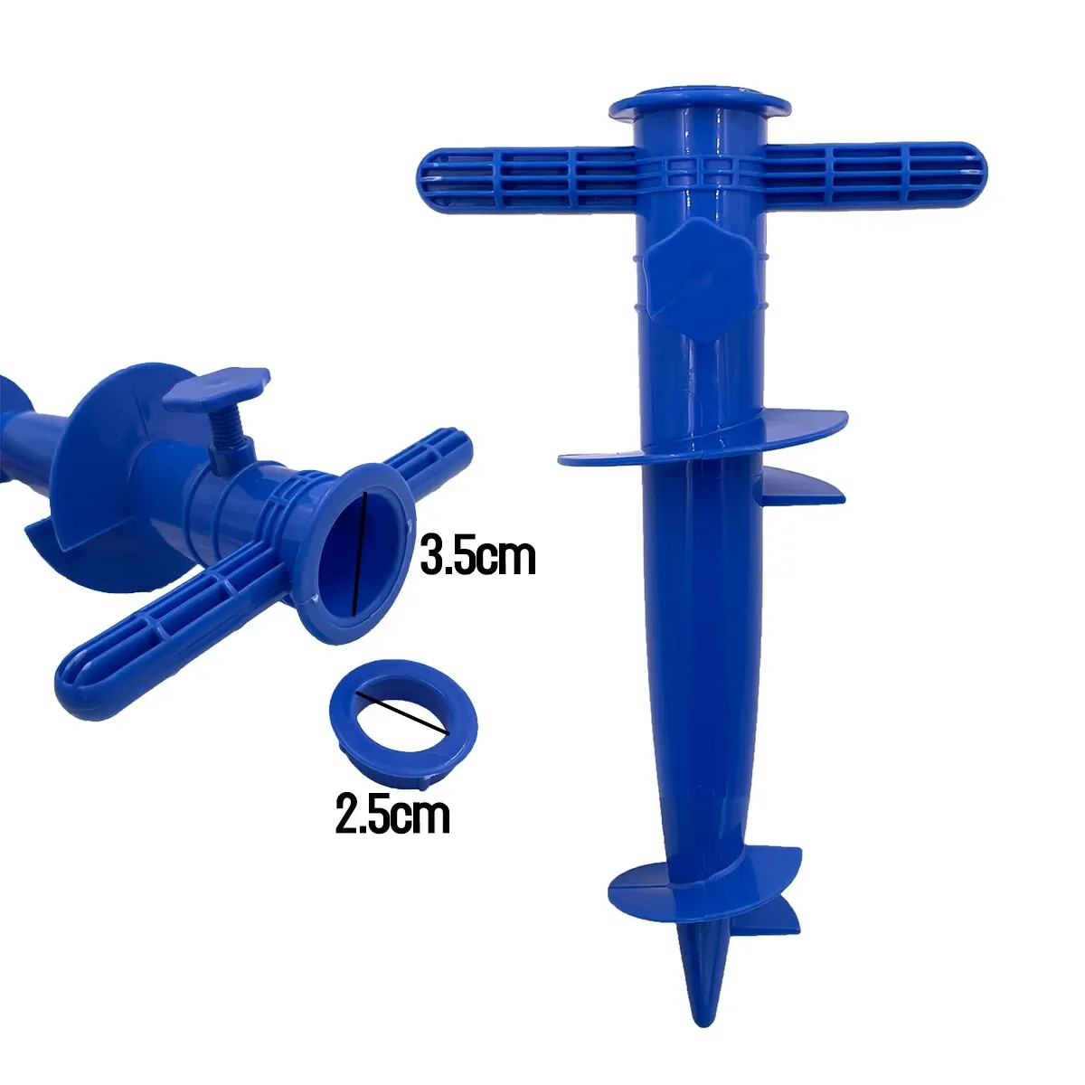 1 Piece of Plastic Umbrella Pl - Outdoor Furniture Umbrella ulasan dan harga