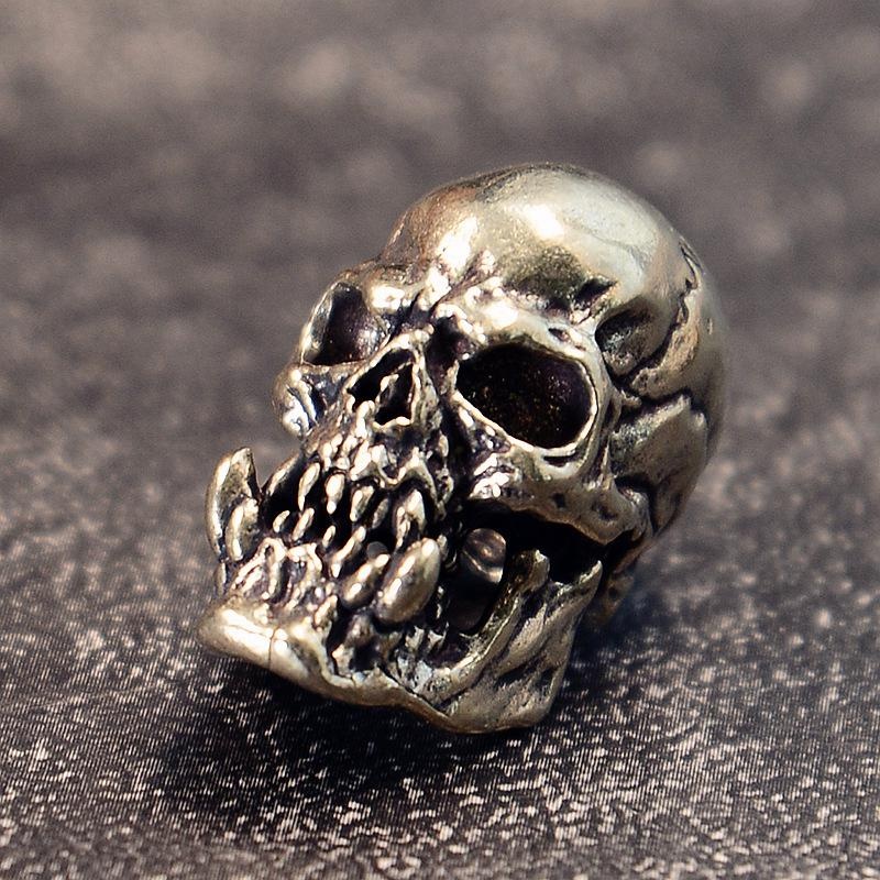 2Pcs Skull Head Brass Knife Be - Outdoor Furniture Diy ulasan dan harga