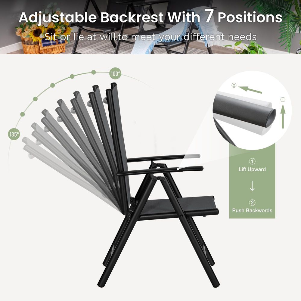 7 Piece Patio Dining Furniture - Outdoor Furniture Umbrella ulasan dan harga