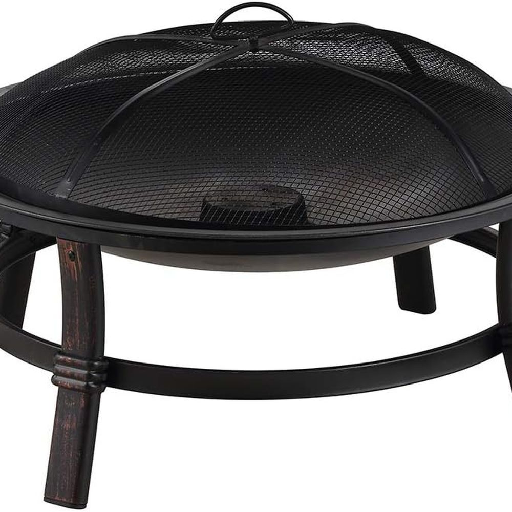 Copper-Tone Outdoor Fire Pit B - Fire Pit Bowl ulasan dan harga