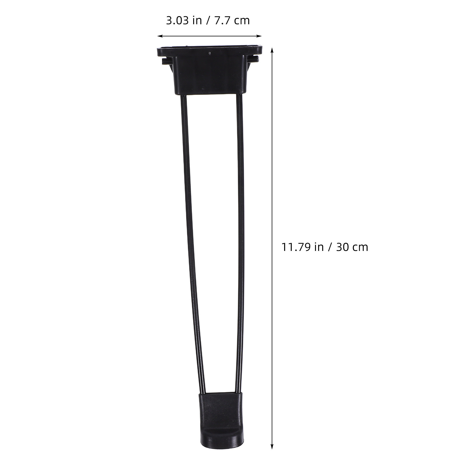 4Pcs Black Metal Hairpin Table - Outdoor Furniture Diy ulasan dan harga