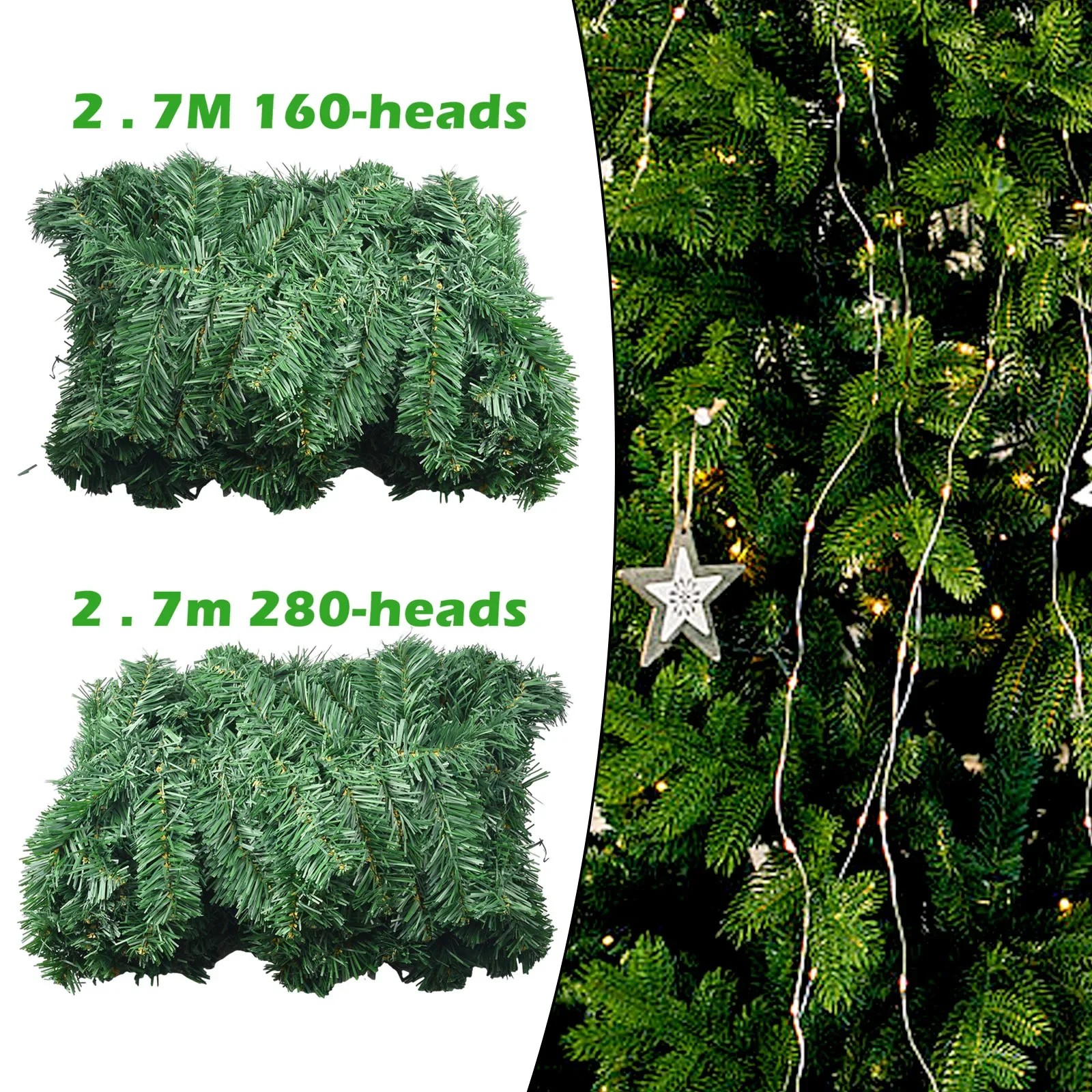 2.7M Artificial Green Christma - Outdoor Furniture Cafe ulasan dan harga