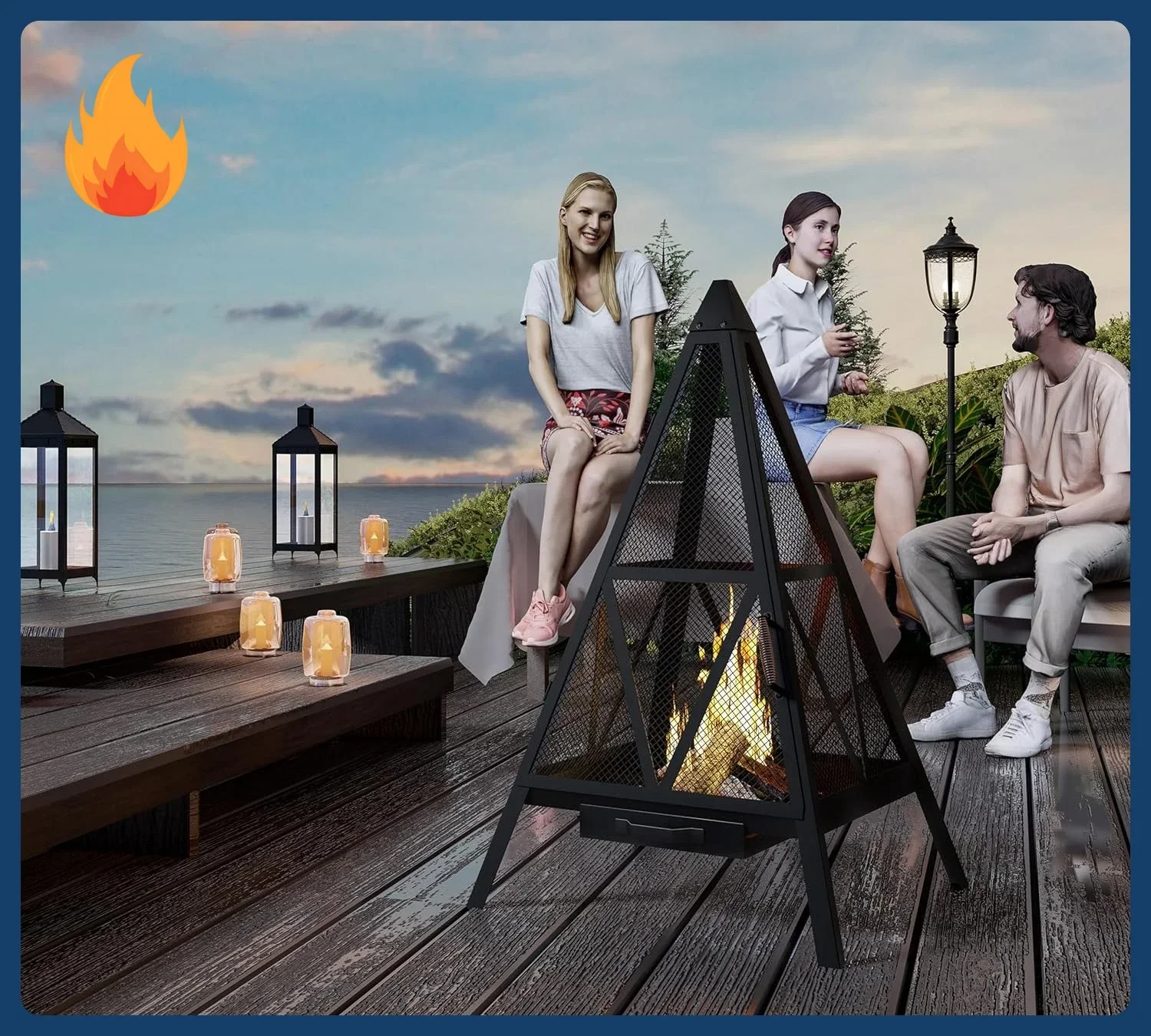 [Discounted Price!]Pyramid Fir - Fire Pit Bowl ulasan dan harga