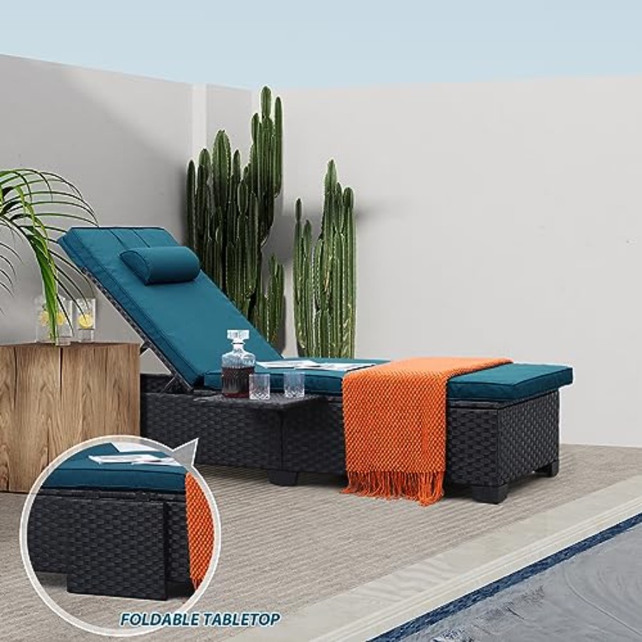 Outdoor Chaise Lounge Chairs f - Outdoor Furniture Recliner Set ulasan dan harga