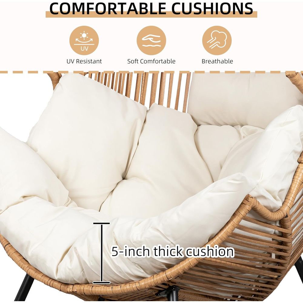 Egg Chair Wicker Outdoor Chair - Outdoor Furniture Without Cushions ulasan dan harga