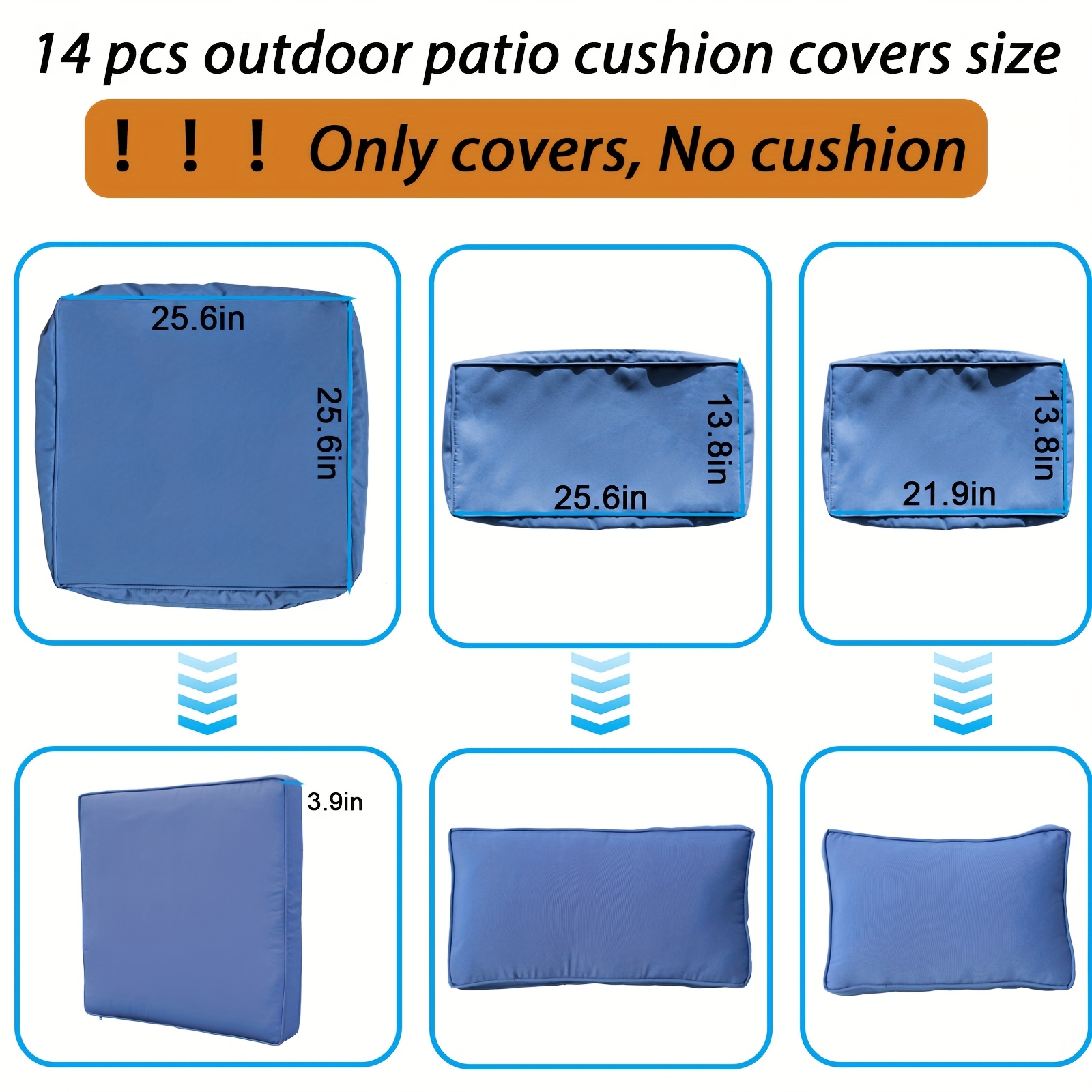 14pcs Outdoor Patio Waterproof - Outdoor Furniture Without Cushions ulasan dan harga