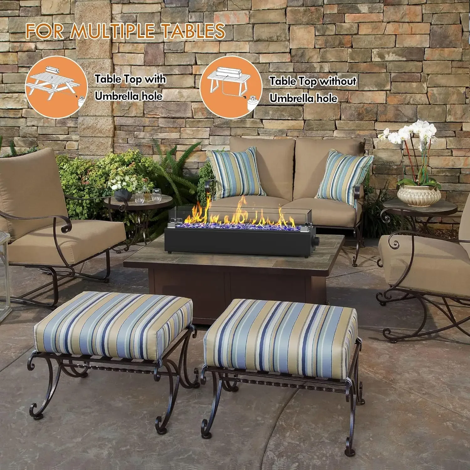 28-inch Table Top Propane Fire - Fire Pit Bowl ulasan dan harga