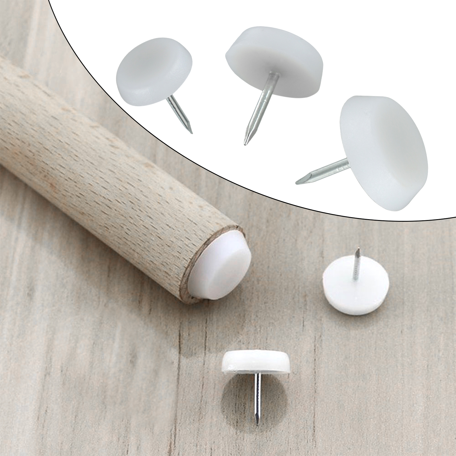 50Pcs 14/18/20mm Table Chair L - Outdoor Furniture Glider ulasan dan harga