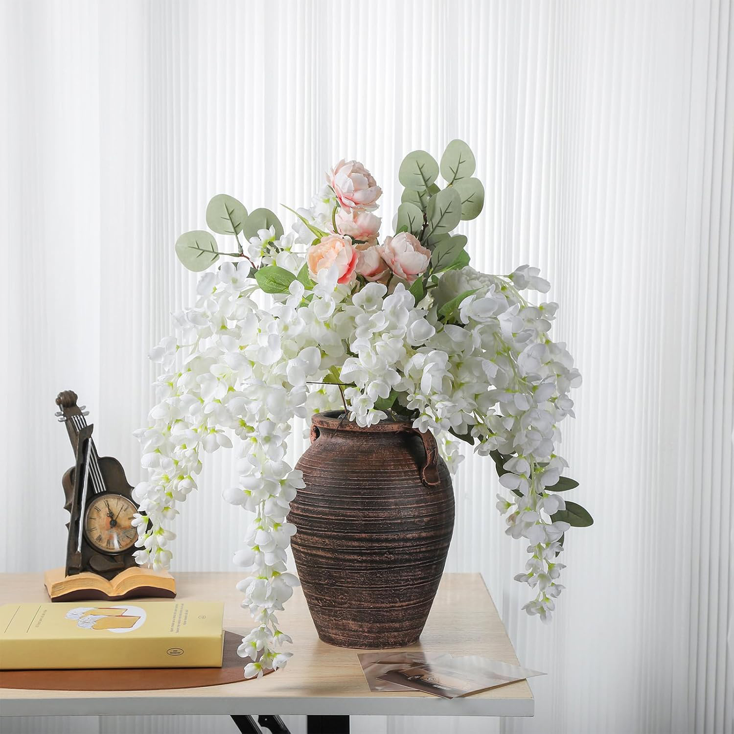 Artificial Flower Rattan Home  - Outdoor Furniture Cafe ulasan dan harga