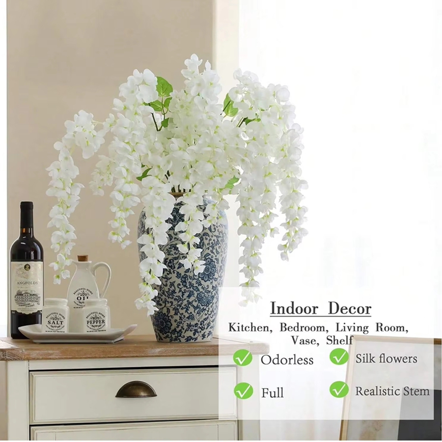 Artificial Flower Rattan Home  - Outdoor Furniture Cafe ulasan dan harga
