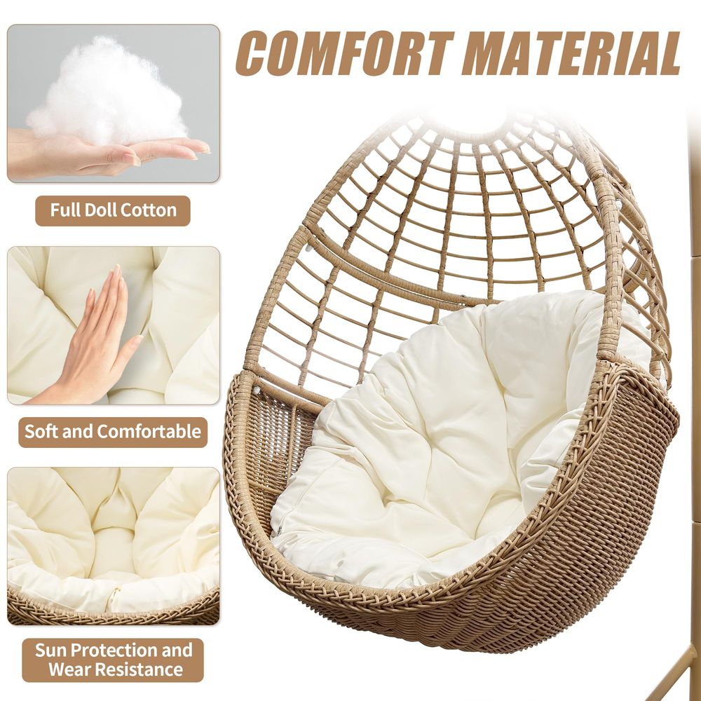 Egg Chair with Stand Hanging R - Hanging Egg Chair ulasan dan harga