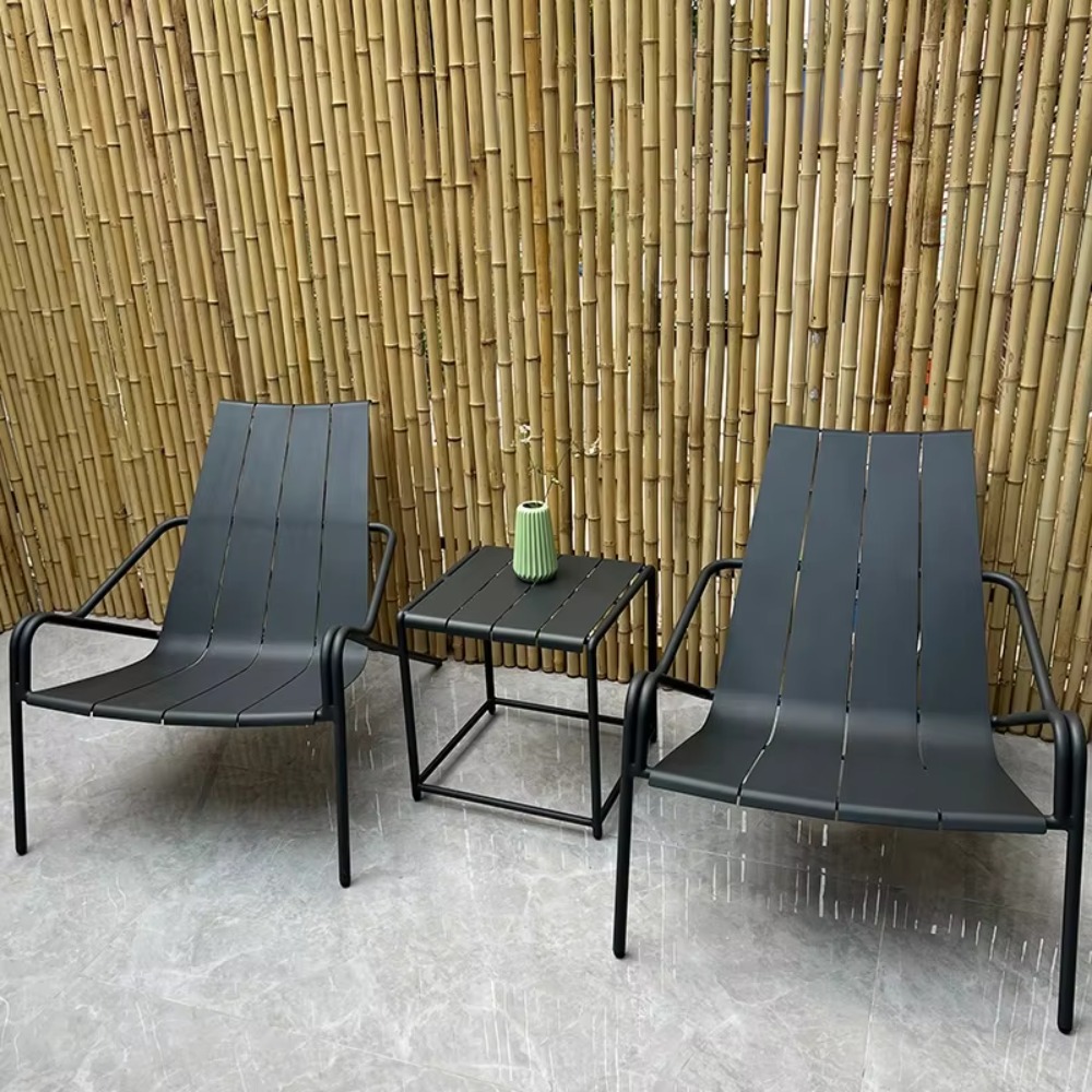 Italy Design Customizable Alum - Outdoor Furniture Cafe ulasan dan harga
