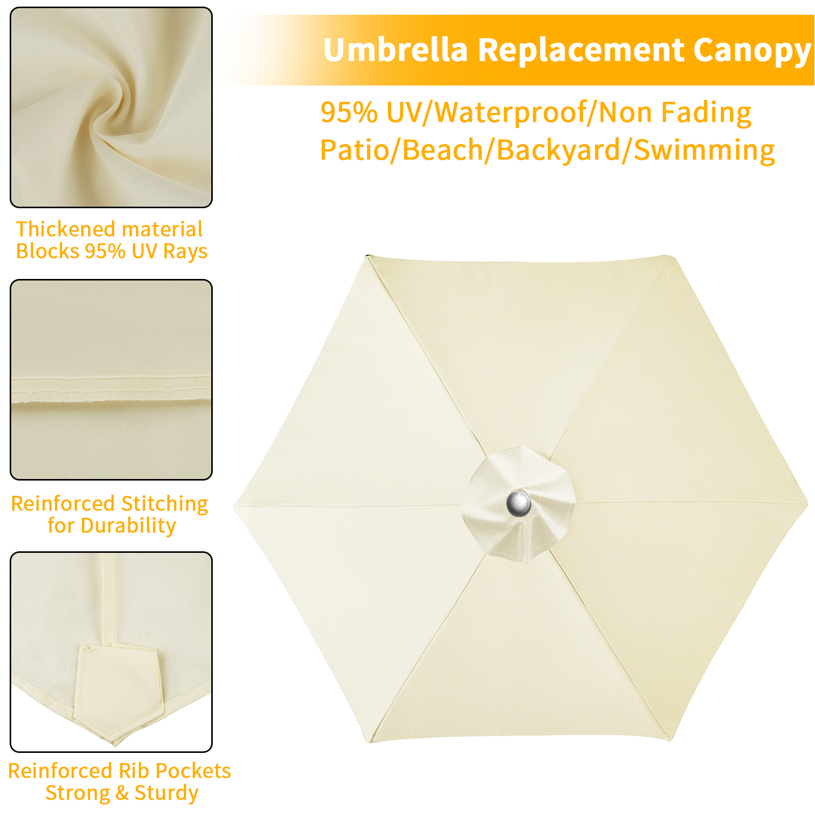 Waterproof Replacement Umbrell - Outdoor Furniture Umbrella ulasan dan harga