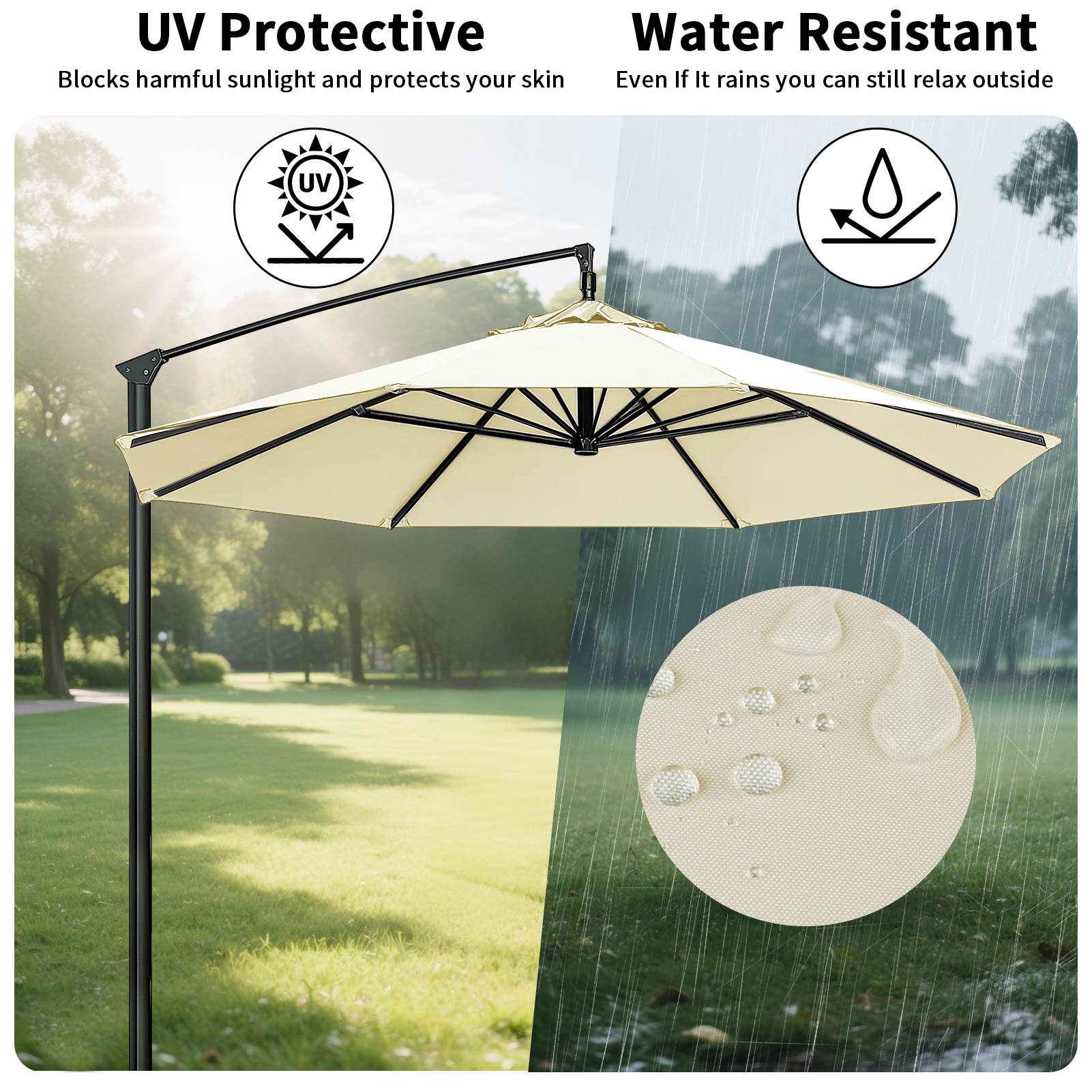 Waterproof Replacement Umbrell - Outdoor Furniture Umbrella ulasan dan harga