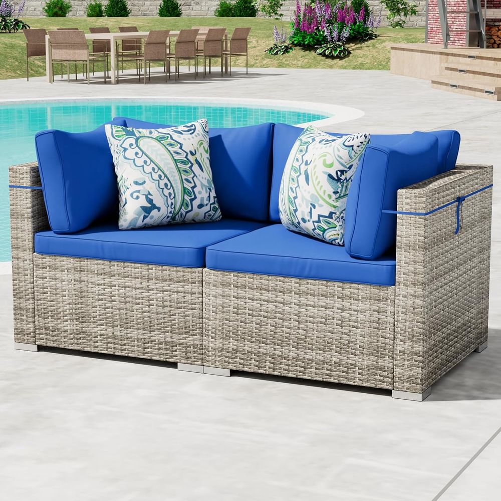 2 Piece Patio Furniture Set, O - Outdoor Furniture Without Cushions ulasan dan harga