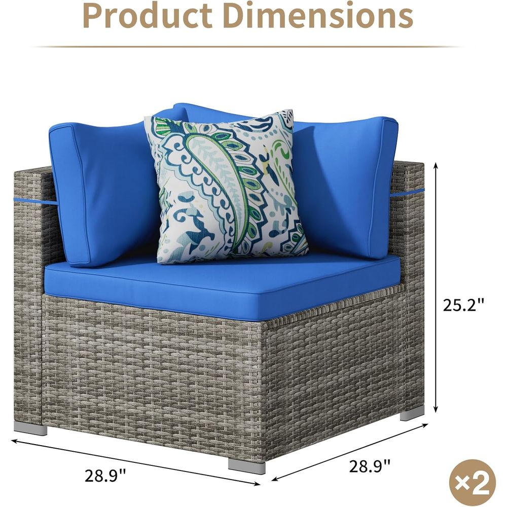 2 Piece Patio Furniture Set, O - Outdoor Furniture Without Cushions ulasan dan harga