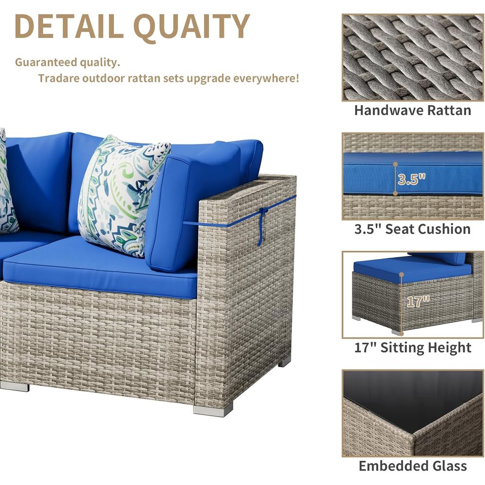 2 Piece Patio Furniture Set, O - Outdoor Furniture Without Cushions ulasan dan harga