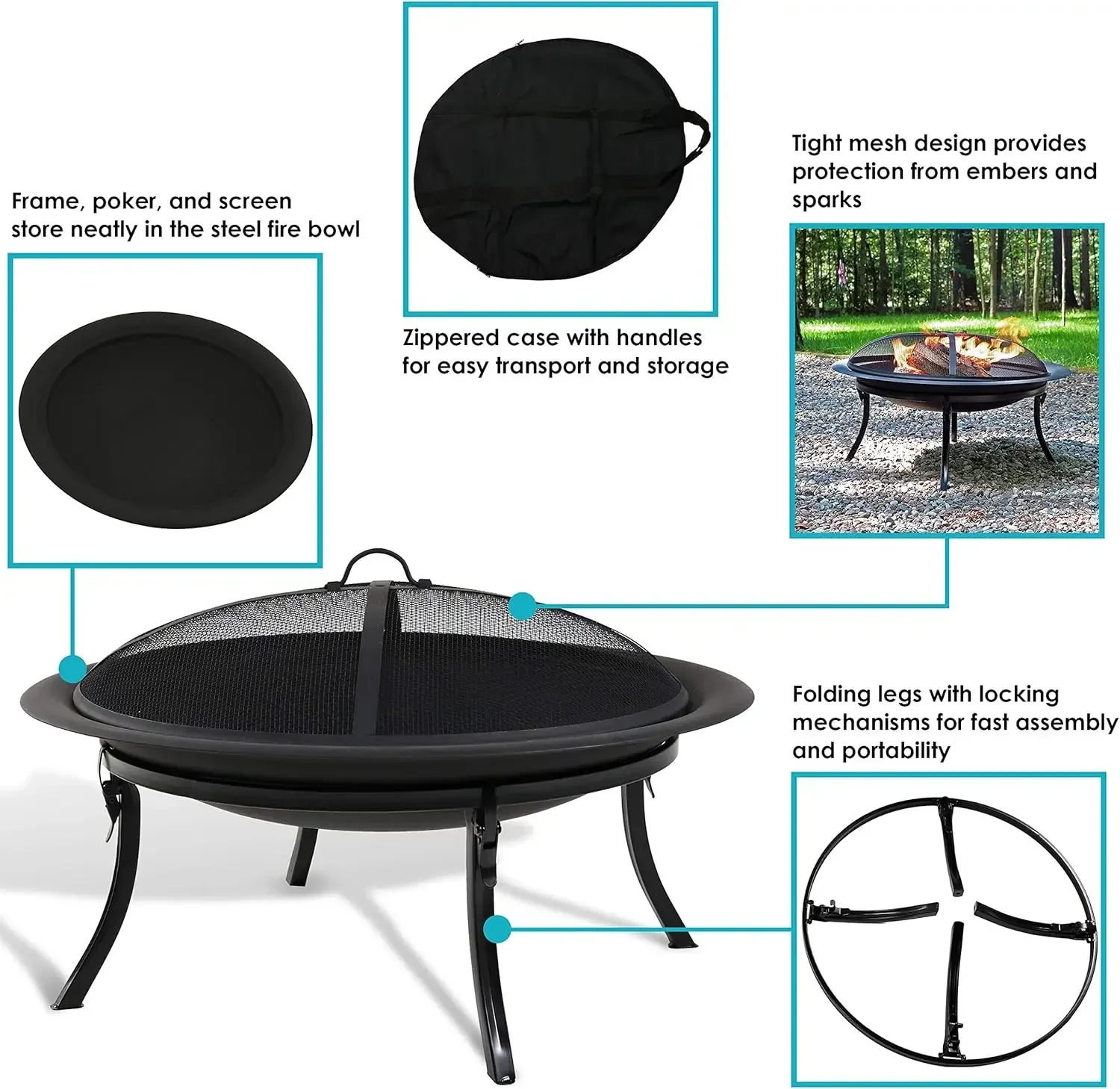 [Discounted Price!]Sunnydaze 2 - Fire Pit Bowl ulasan dan harga