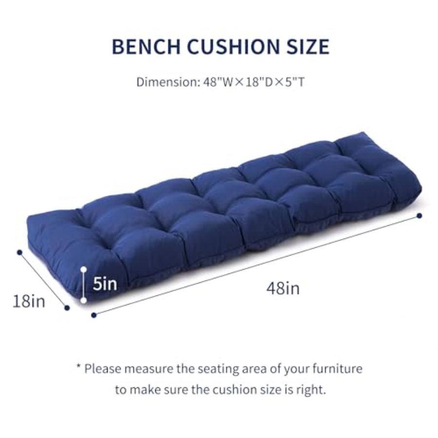 Outdoor Bench Cushion,,Waterpr - Outdoor Furniture Without Cushions ulasan dan harga