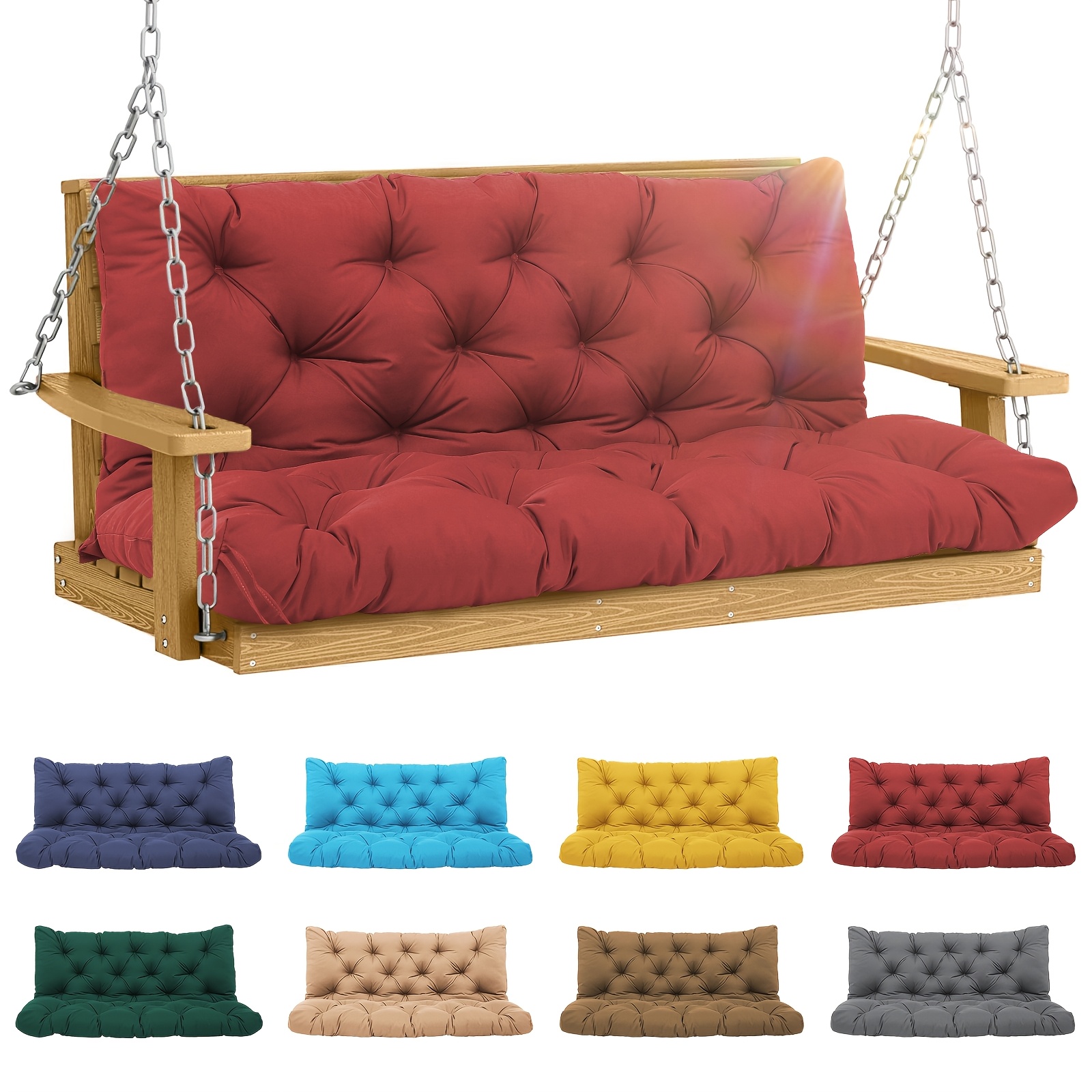 Porch Swing Cushions, Waterpro - Outdoor Furniture Without Cushions ulasan dan harga