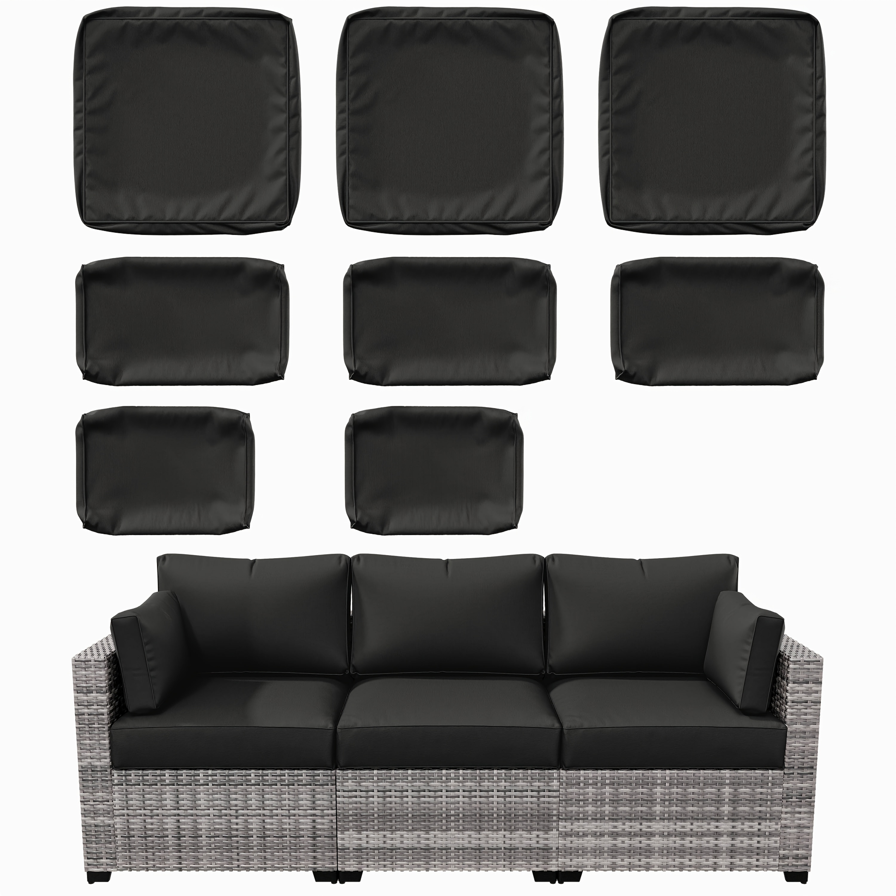 8P Outdoor Cushion Slipcovers  - Outdoor Furniture Without Cushions ulasan dan harga