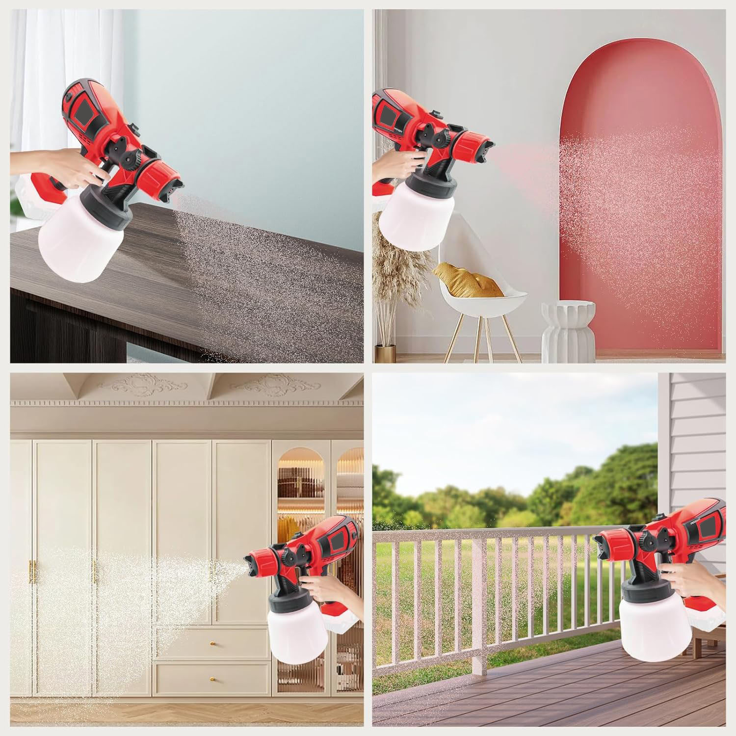Home DIY Cordless Paint Spraye - Outdoor Furniture Diy ulasan dan harga