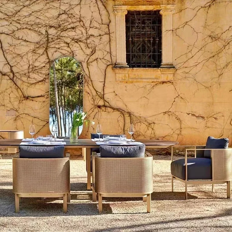 Outdoor sofa combination sales - Outdoor Furniture Recliner Set ulasan dan harga