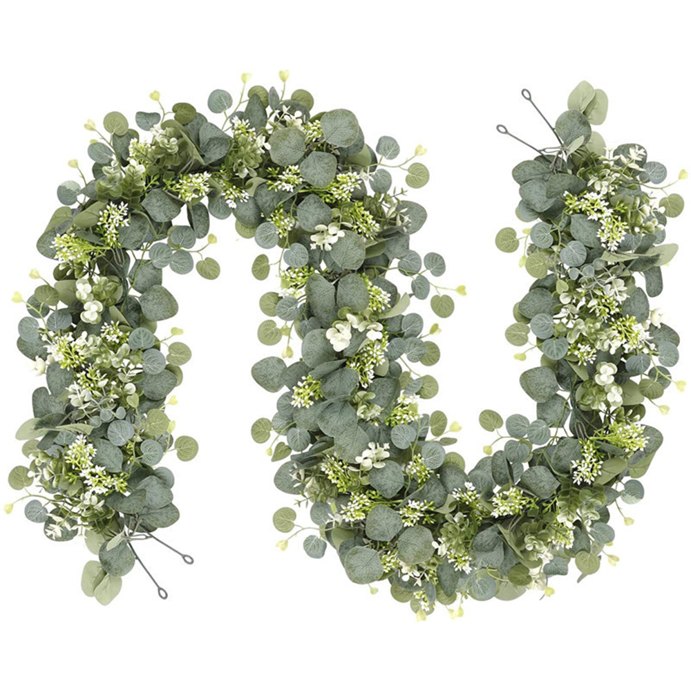 Artificial Eucalyptus Garland  - Outdoor Furniture Cafe ulasan dan harga