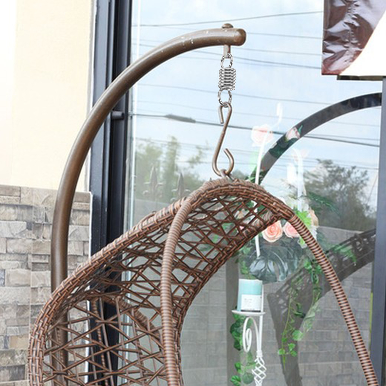 2pcs Hammock Fixing Spring Hea - Hanging Egg Chair ulasan dan harga