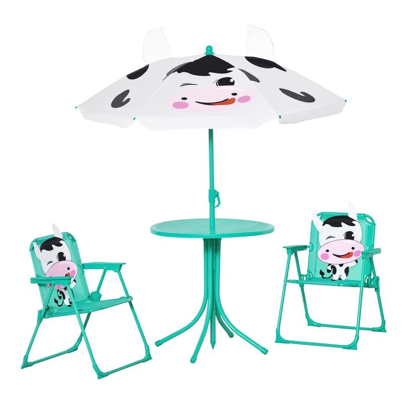 Table and Chair Set, Outdoor F - Outdoor Furniture Umbrella ulasan dan harga