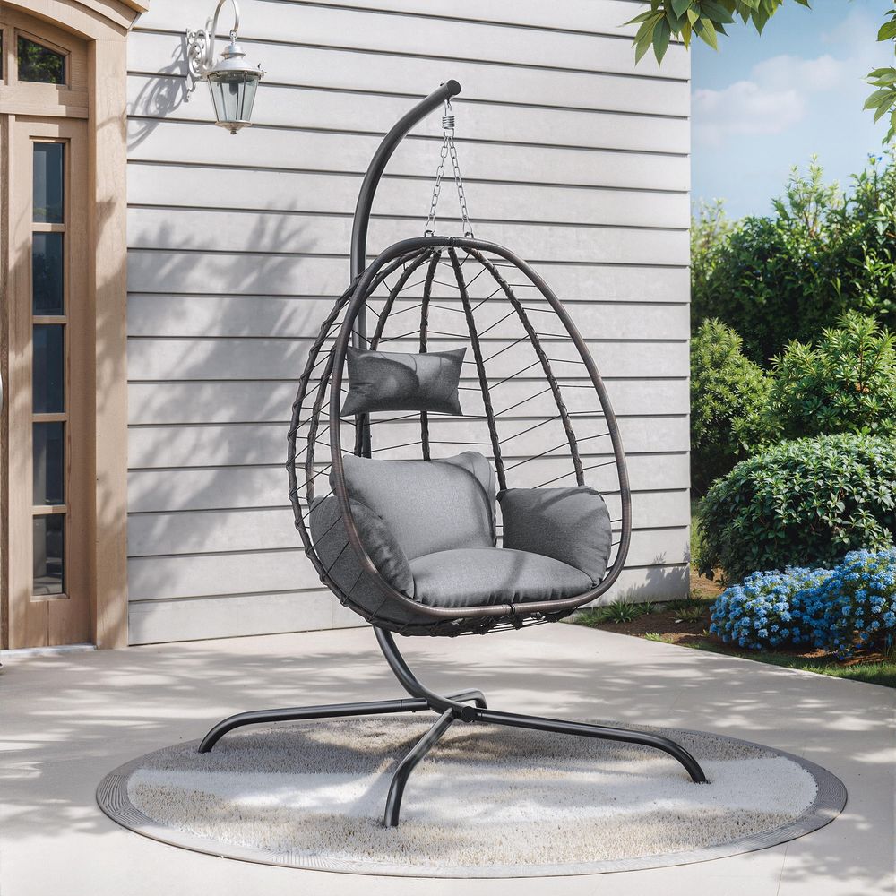Pieces Outdoor Hanging Egg Cha - Hanging Egg Chair ulasan dan harga