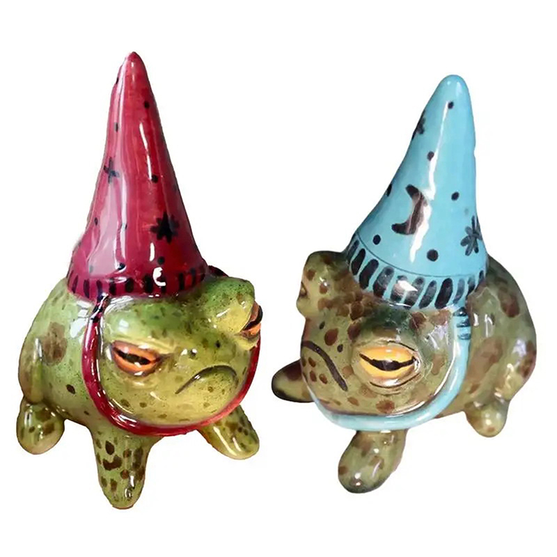 Witch Hat Little Frog Statue R - Outdoor Furniture Arhaus ulasan dan harga