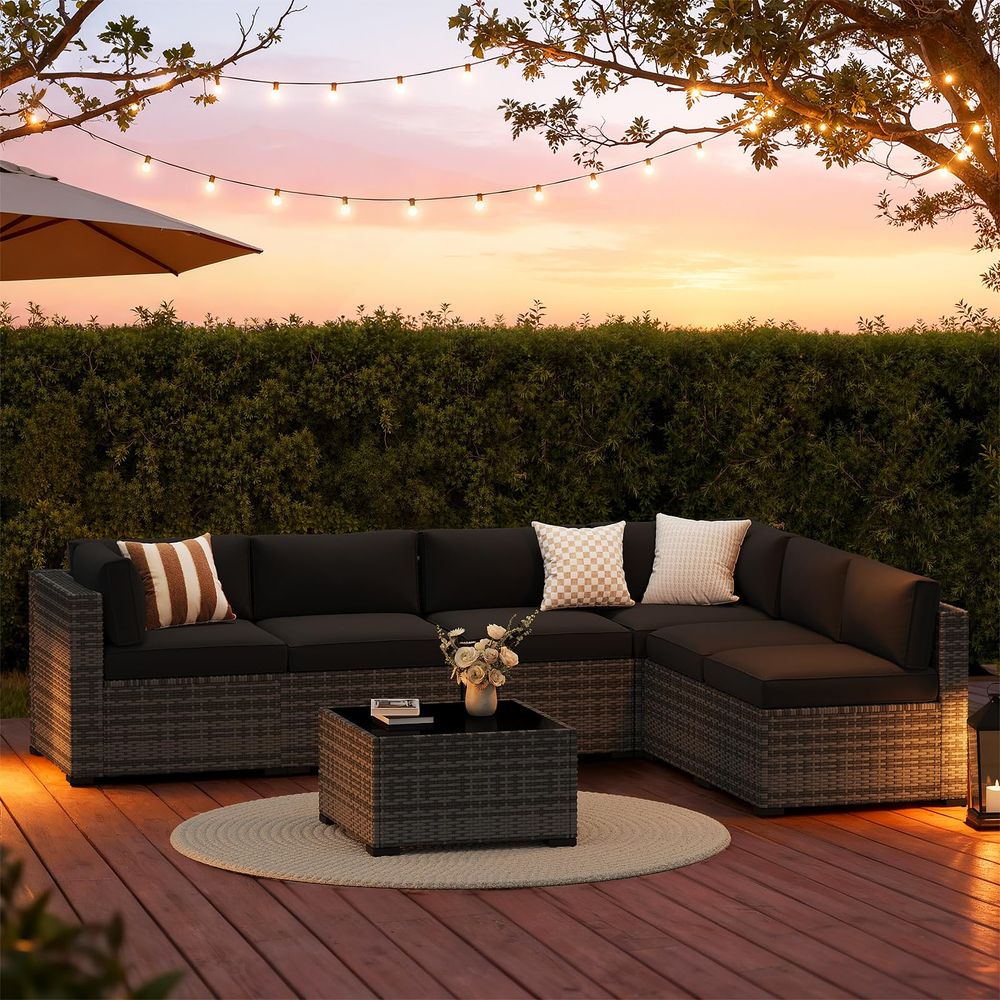 7Piece Patio Furniture Set, Wi - Outdoor Furniture Without Cushions ulasan dan harga