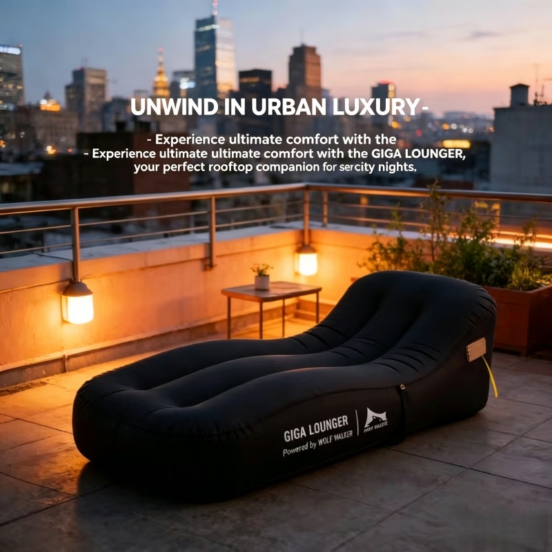 TPU Automatic Inflatable Chair - Outdoor Furniture Arhaus ulasan dan harga