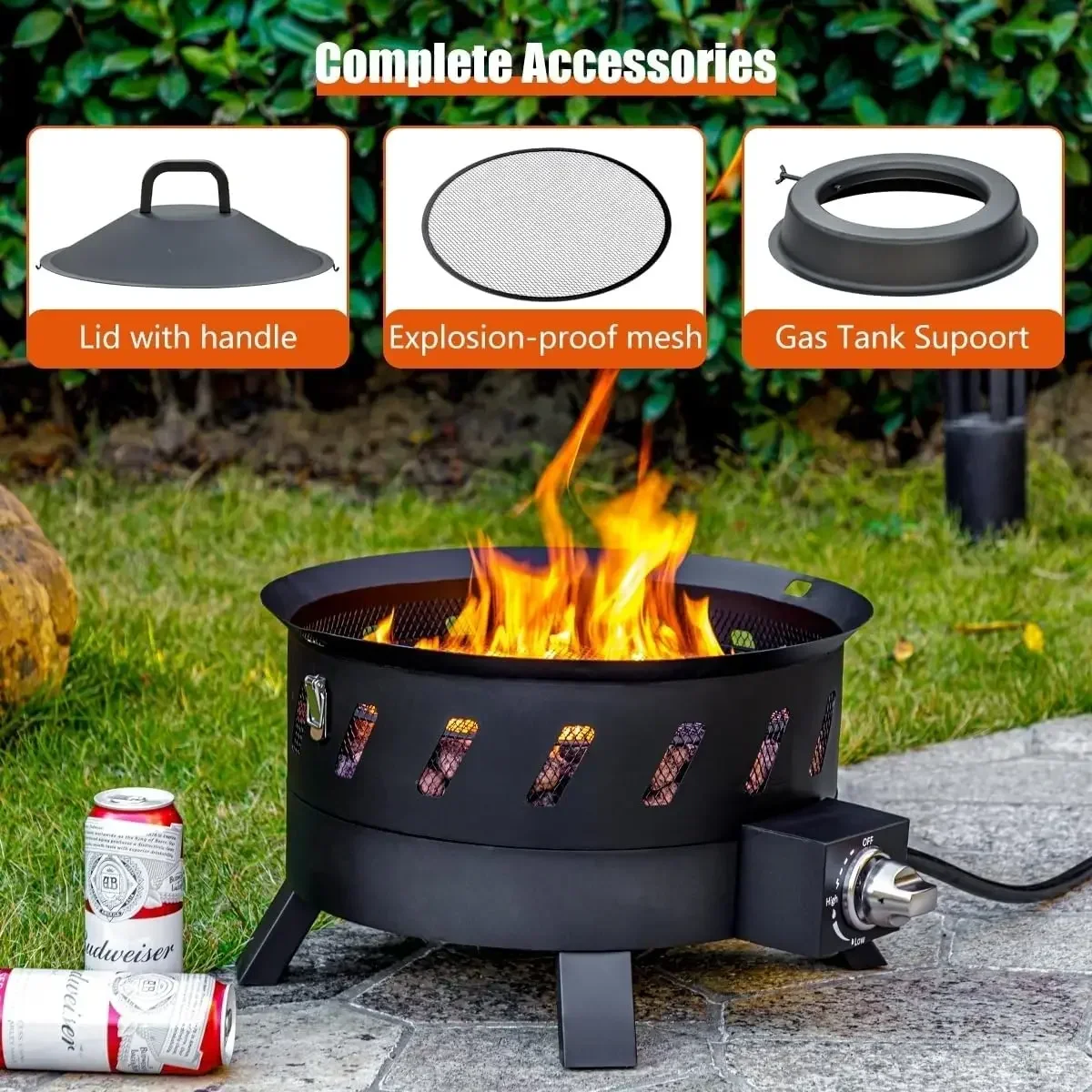 [Discounted Price!]17.3 inch P - Fire Pit Bowl ulasan dan harga