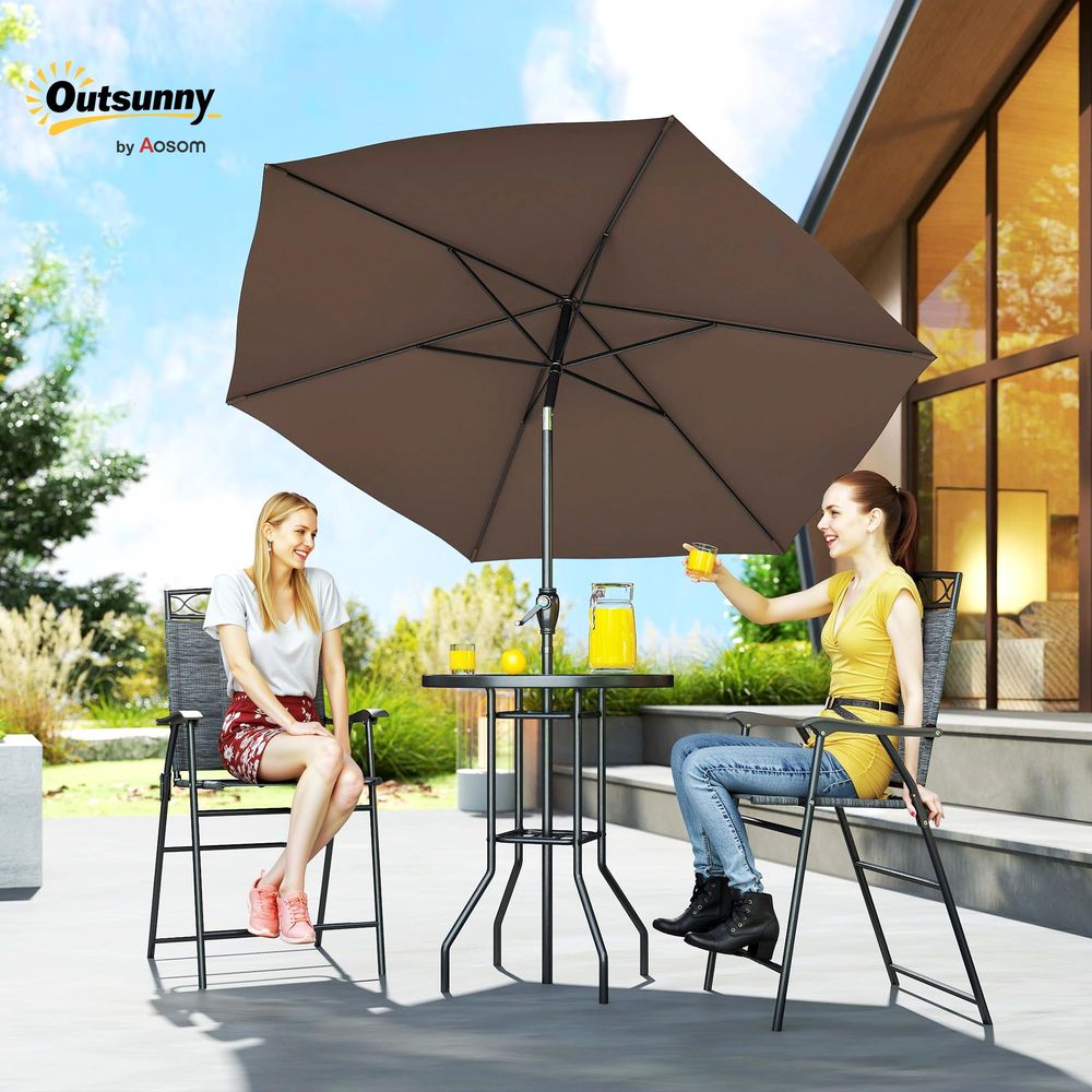 4 Piece Outdoor Patio Dining F - Outdoor Furniture Umbrella ulasan dan harga